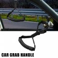X Autohaux Auto Cane Car Grab Handle Adjustable Standing Aid Vehicle Assist Grip Support Bar Safety Portable Nylon Device Black