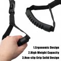 X Autohaux Auto Cane Car Grab Handle Adjustable Standing Aid Vehicle Assist Grip Support Bar Safety Portable Nylon Device Black