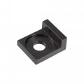 X Autohaux 4pcs 12mm Universal Dia Hole Chain Adjuster Block Tensioner Black Metal For Motorcycle