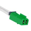 Multi Purpose Pigtail For Gmc Sierra 1500 2001 2002 Green Square 2 Pin Female Blade Terminal 17 In Wire Harness Part Number 
