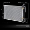 Aluminum Core Radiator For 09-17 Toyota Corolla Matrix And 09-10 Pontiac Vibe Automatic Transmission Cu13106 Oem-ra-13106 23