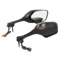 Tcmt Rearview Mirrors W Led Lights Turn Signals Fits For Honda Cbr1000rr Cbr 1000rr 08-12
