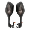 Tcmt Rearview Mirrors W Led Lights Turn Signals Fits For Honda Cbr1000rr Cbr 1000rr 08-12