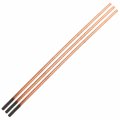 Bettomshin Copper Coated Gouging Carbon 6x355mm Rods Copperclad Electrodes 3pcs 