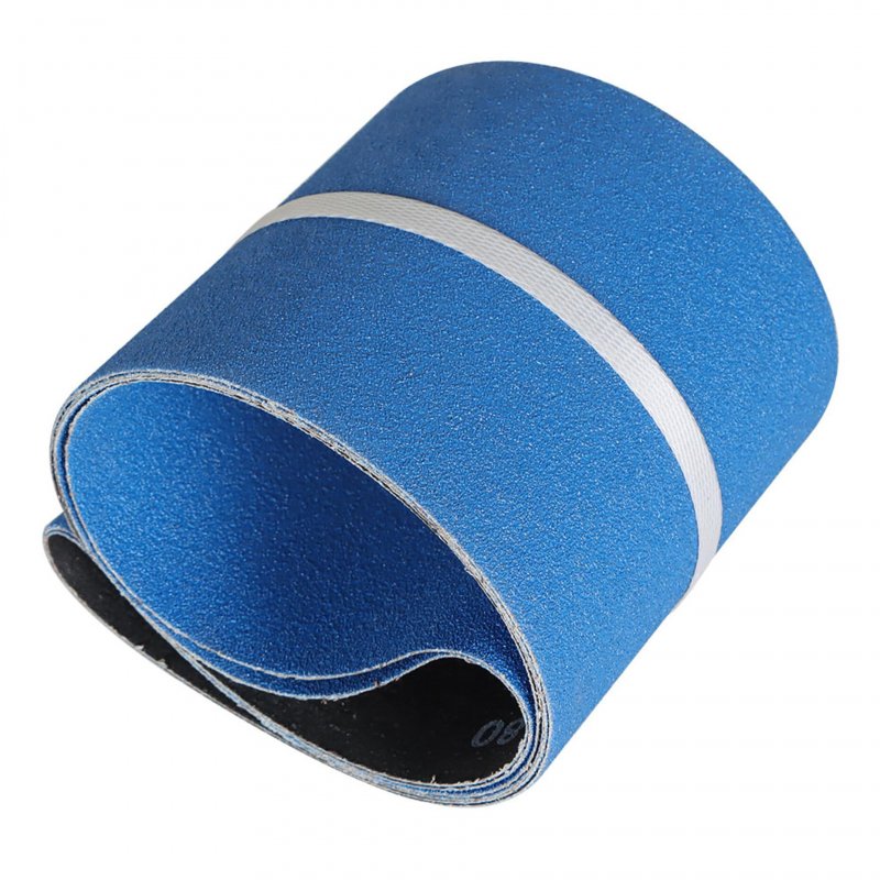 2 Pack 6 X 48 In Zirconia Sanding Belts 80 Grit Abrasive Sand Paper For Wood Metal And Automobile Polishing