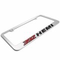 Ipick Image Made For 392 Hemi 3d Embossed Letters On Mirror Chrome Metal License Plate Frame Dodge Jeep Ram