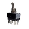 Morris 70131 Heavy Duty Toggle Switch Dpdt On-on Quick Connect Terminals 2 Poles 