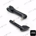 Httmt Ak-014- Motorcycle Aluminum Kickstand Black Compatible With S1000rr 10-13 2011 2012 Adjustable
