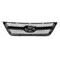 Carpartsdepot Grille Assembly Grill Replacement Matte Black with Molding 400-22569 Hy1200141 863503k000 