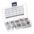 100pcs Wire Thread Insert Kit M6 X 1 1d-3d Metric 304 Stainless Steel Helical Inserts Coiled Repair Screw Threaded Sleeve