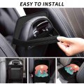 Itinspace Car Armrest Cover Waves Sailing Adventure Design Universal Fit Console Stylish And Functional 12 X 8 Center For