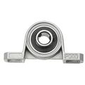 Uxcell 2pcs Kp000 10mm Bore Zinc Alloy Inner Ball Mounted Pillow Block Insert Bearing
