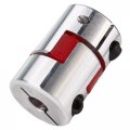Perfectech 5mm X 6 35mm Cnc Motor Flexible Plum Coupling Spider Jaw Shaft Coupler D20 L30
