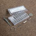 Bayite Eyeglass Sunglass Repair Kit With Screws Tweezers Screwdriver Tiny Micro Nuts Assortment Stainless Steel For Spectacles 