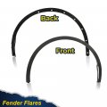 G-plus Fender Flares Compatible With 2020 2021 2022 Tesla Model Y My Wheel Arch Molding Trim 149416400b 149418800b Black Front