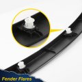 G-plus Fender Flares Compatible With 2020 2021 2022 Tesla Model Y My Wheel Arch Molding Trim 149416400b 149418800b Black Front