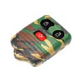 Keyless Remote Case For Mercury Cougar 1999 2000 2001 2002 Green Woodland Camouflage Plastic And Rubber 3 Buttons 