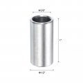 Uxcell 10pcs Stainless Steel Spacer 3 8 Bore X 2 Od 1 Length Screw Standoff Bushing Plain Finish Round Metal For Screws Bolts