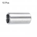Uxcell 10pcs Stainless Steel Spacer 3 8 Bore X 2 Od 1 Length Screw Standoff Bushing Plain Finish Round Metal For Screws Bolts