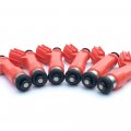 6pc 850cc Fuel Injectors For Nissan Skyline Rb20det Rb26dett R32 R33 R34 80lb Turbo