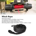 26455lbs Breaking Strength Winch Rope High 12mm Synthetic Cable Flexible For Off Road Vehicle Atv Utv Suv 9m 29 52ft
