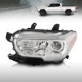 Headlight Assembly Left Driver Side For Toyota Tacoma 2016 2017 2018 Fits Models Without Factory Led Daytime Running Light