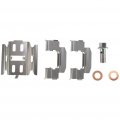 Silver Rear Driver Brake Caliper Aintier 18b4712 For Chevrolet 1998-2005 Gmc Isuzu 1998-2000 Oldsmobile 1998-2001
