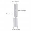 Uxcell 8mm Diamond Straight Router Bit Brazed Cylinder Profile Wheel 1 2-inch Shank For Stone Marble
