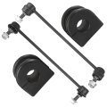 3pcs Front Sway Bar End Link Driver Passenger Side Bushing For 2005-2009 Chevrolet Equinox 2006-2009 Pontiac Torrent 2002-2003 