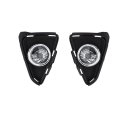 Munirater 1 Pair Lh Rh Fog Light Assembly Replacement For Rav 4 2016-2018 Left And Right Side