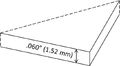 Styrene Sheets 12x12x 060 4 Pack White 