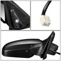 Ma1321146 Oe Style Powered Heated Passenger Right Side View Door Mirror Compatible With Mazda Tribute 05-06