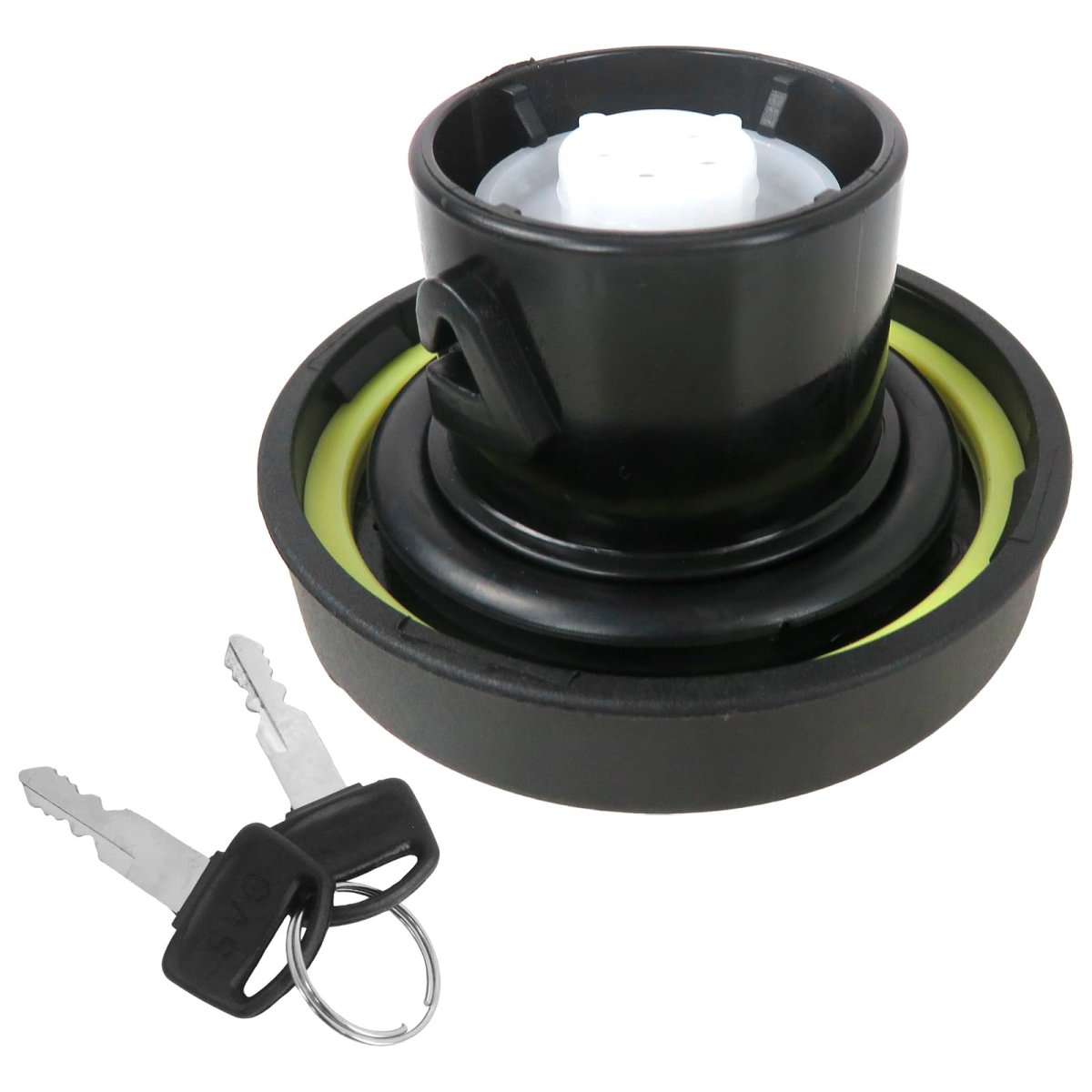 Locking Fuel Cap 25862765 Mgc903 For Flex Gmc Sierra 2500 Hd 07 Xl 04 13 Black Cam On Non Threaded Stainless Steel Gas
