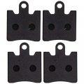 Niche Brake Pad Set For Yamaha Fjr1300a Fjr1300ae Fjr1300p 3p6-w0046-50 3p6-w0045-00 Front Rear Semi-metallic