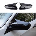 Rifoda For Civic Car Door Side Mirror Cover Trims Abs Material Honda 10th Gen 2016 2017 2018 2019 2020 2021-bright Black