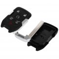 Ocpty 2 Pcs Flip Key Entry Remote Control Uncut Fob Shell Case Replacement For Suburban Tahoe Gmc Yukon Xl Hyq1aa 1551a-1aa