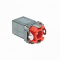 Bridgeport 38ads Insulated Cable Connector 1 2 Trade 3 Conductors 0 4 To 63 In Openings Die Cast Zinc 