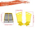 Yellow Oil Tank Side Cover And Radiator Replacement For Yamaha Banshee 350 1987-2006 2gu217115000