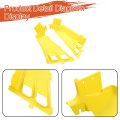 Yellow Oil Tank Side Cover And Radiator Replacement For Yamaha Banshee 350 1987-2006 2gu217115000