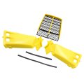 Yellow Oil Tank Side Cover And Radiator Replacement For Yamaha Banshee 350 1987-2006 2gu217115000 