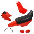 Labwork Plastic Mudguard Body Seat Gas Tank Kit Replacement For Yamaha Pw50 Py50 Red