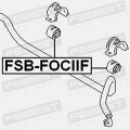 Front Stabilizer Bushing D19 5 Febest Fsb-fociif