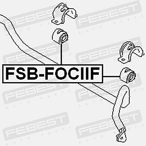 Front Stabilizer Bushing D19 5 Febest Fsb-fociif