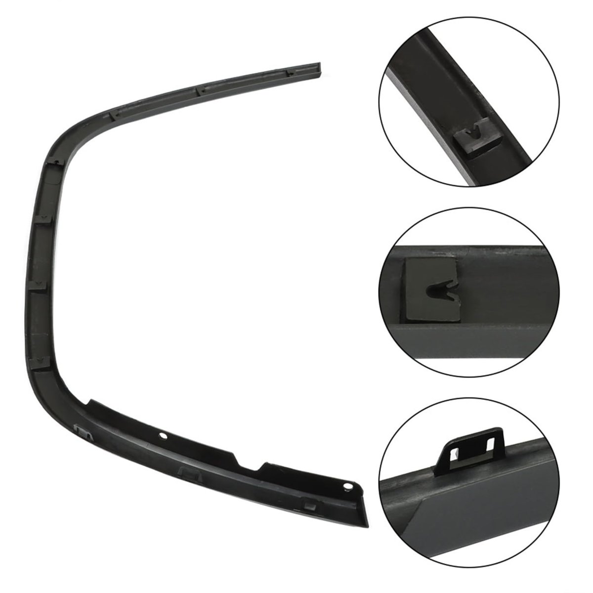 Front Right Side Wheel Flare Molding Replacement For Grand Cherokee 2016 2017 2018 2019 2020 2021 2022 5xt68rxfac