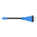 Rv Adapter Plug 1foot 15amp To 50amp 3750w Heavy Duty 10awg 3c Gauge Wires 3 Stw Nema 14-50p 30a Female Nema Tt-30r Etl Cetl 