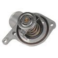 Hummer H2 2003 Engine Coolant Thermostat Water Inlet Aluminum Housing Silver 2 99 In 76 Mm Bolt Hole Center To 30 Tube Length 
