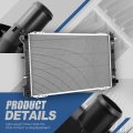 Auto Dynasty Dpi 13067 Factory Style 1-row Cooling Radiator Compatible With Ford Escape Mazda Tribute Mercury Mariner 2 3l