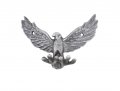 Handcrafted Nautical Decor Rustic Silver Cast Iron Flying Eagle Decorative Metal Talons Wall Hooks 6 