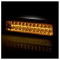 Acanii For 1988-1998 Chevy Gmc C K 1500 2500 3500 Suburban Tahoe Silverado Yukon Chrome Led Bumper Lights Lamps Pair