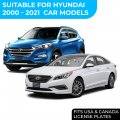 Front Bumper License Plate Bracket For Hyundai Holder Set W 6 Unique Screw Bolts Wrench Kit Tag Mounting Quality Holders